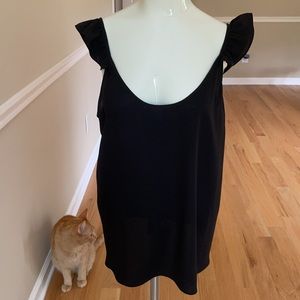 RACHEL Rachel Roy ruffle shoulder cami